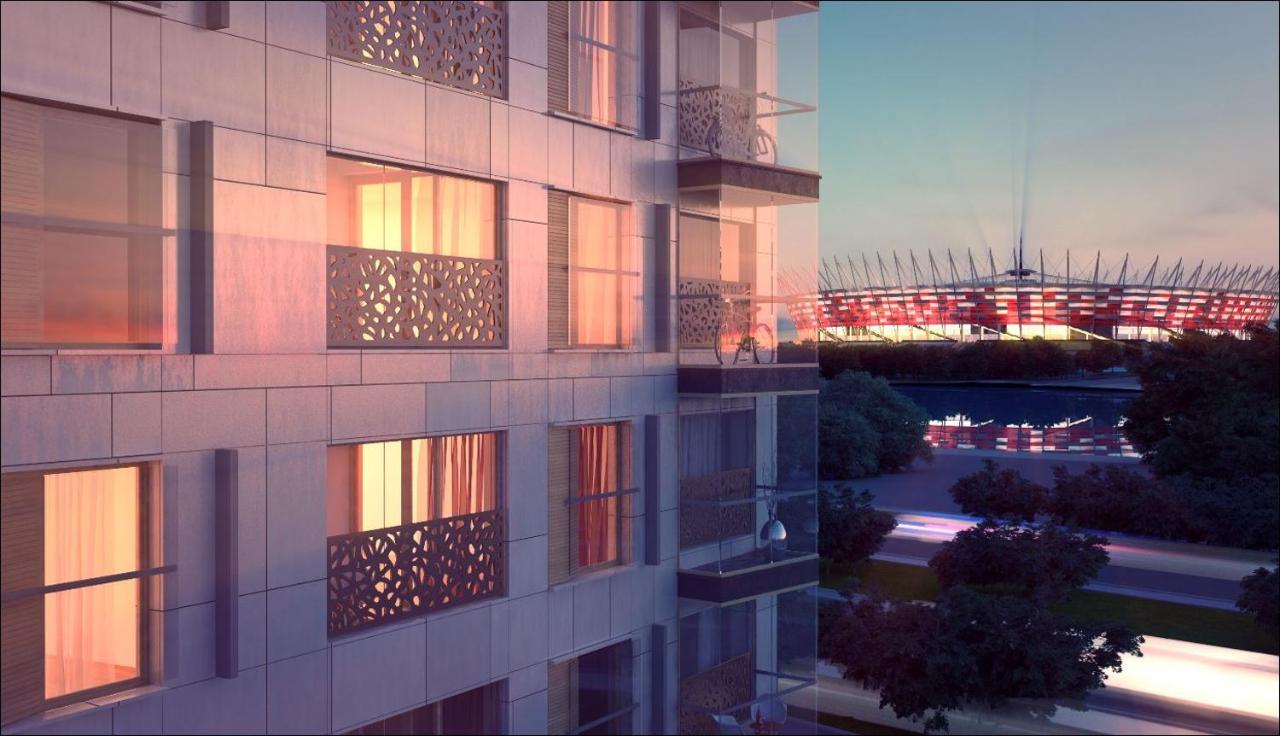 P&O Serviced Apartments Solec Varsó Kültér fotó